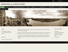 Tablet Screenshot of brendel-associates.com